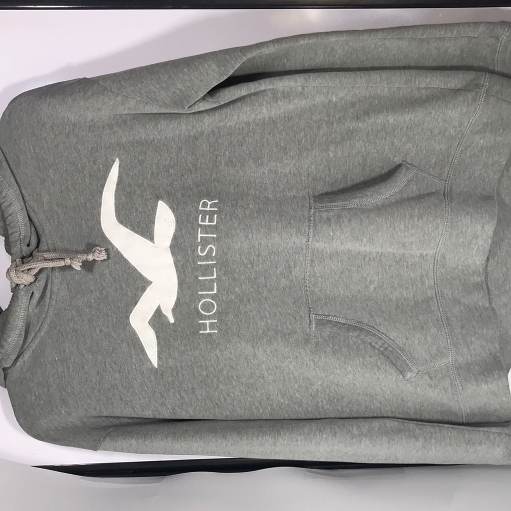 Hollister grey hoodie